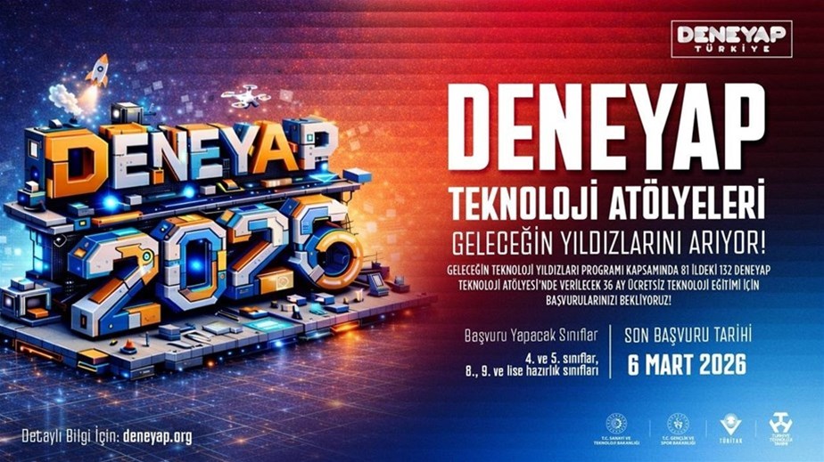 DENEYAP Teknoloji Atölyeleri ile Geleceği Tasarlayan Sen Ol!