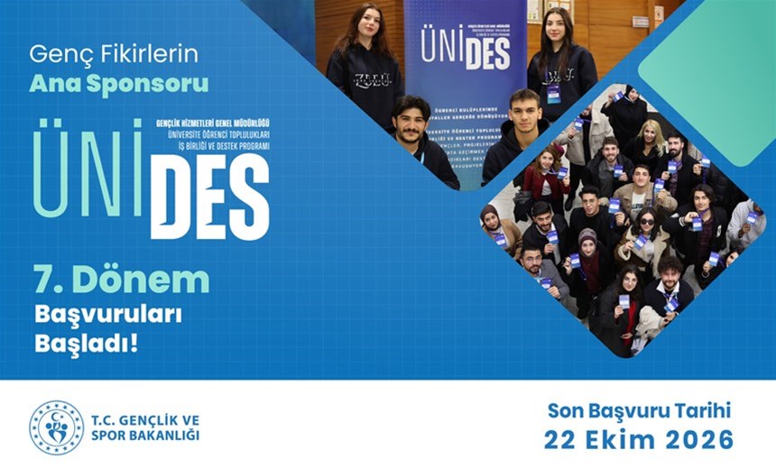 ÜNİDES 7. DÖNEM BAŞVURULARI BAŞLADI